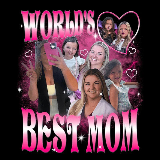 "World Best Mom" Handcraft Tee - Histozing