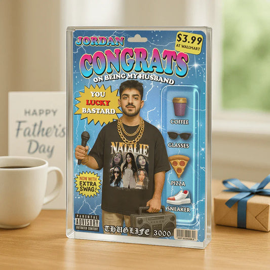 "Congrats" Handcraft Acrylic Block Plaque - Histozing