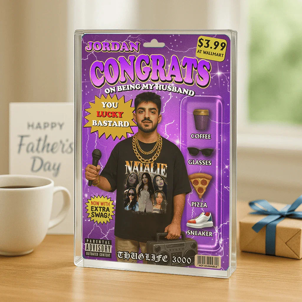 "Congrats" Handcraft Acrylic Block Plaque - Histozing