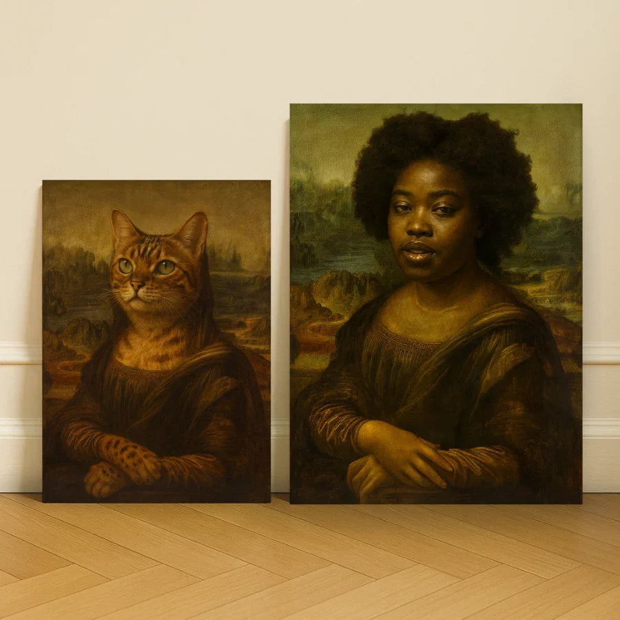 Custom Mona Lisa Portrait