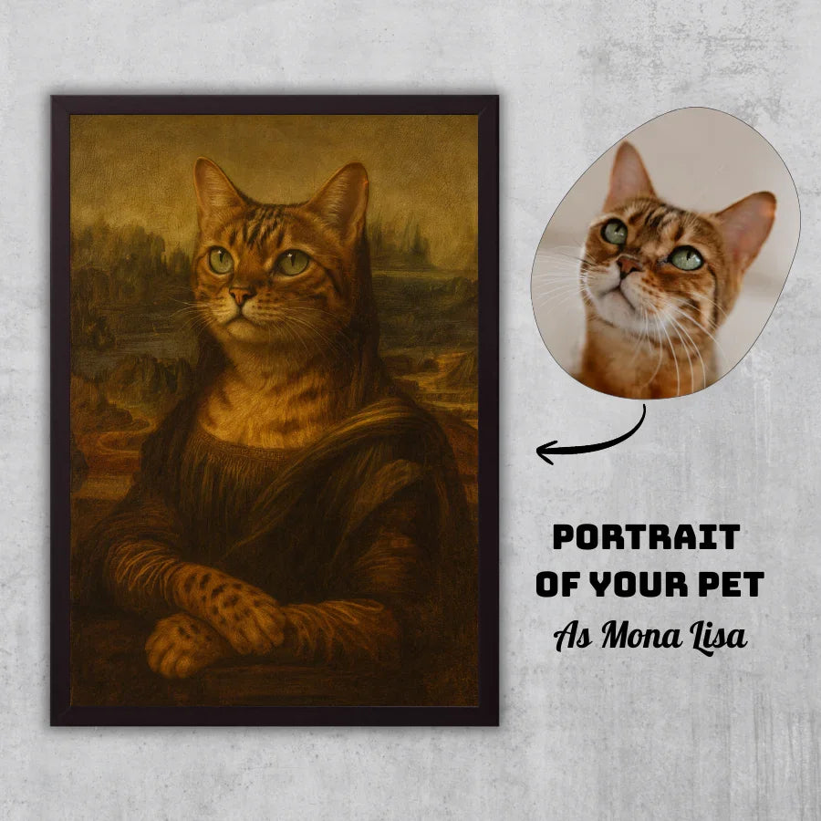 Custom Mona Lisa Portrait
