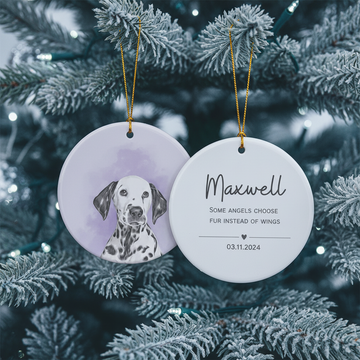 Watercolor Pet Handcraft Ornament