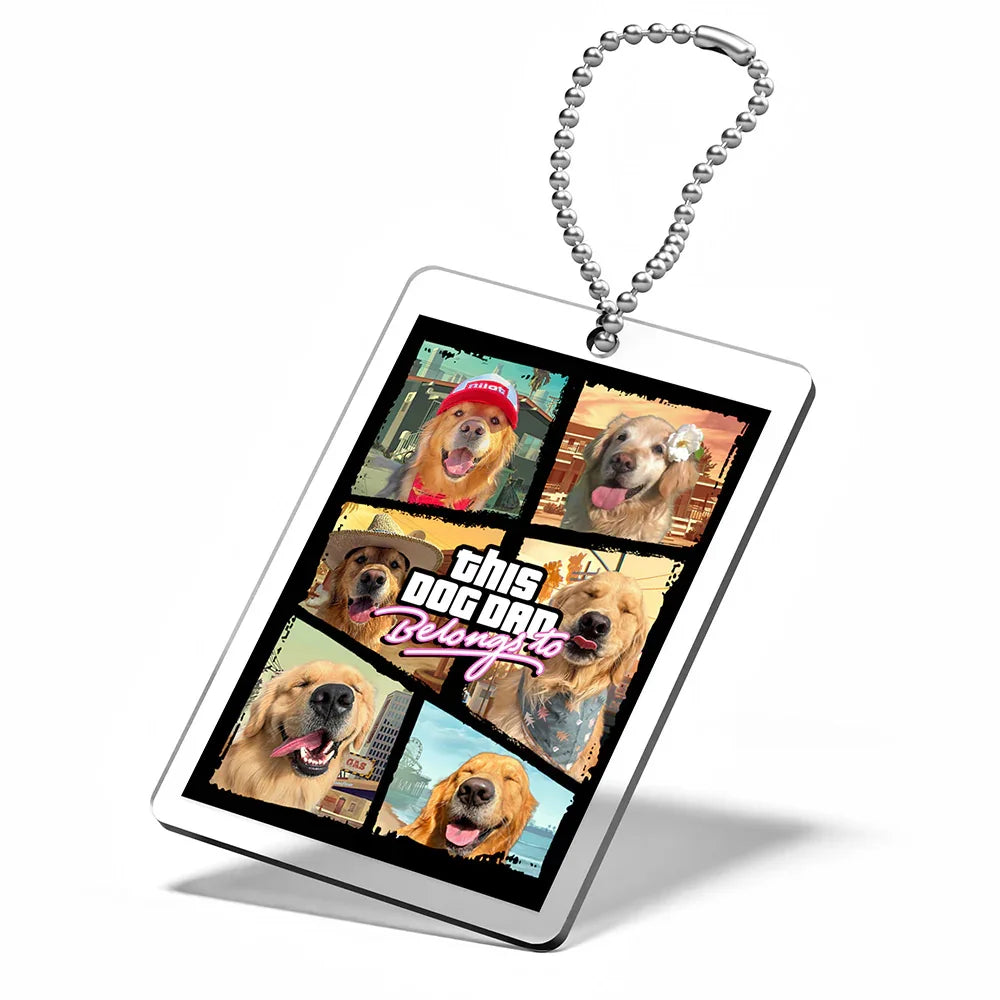 Pet Lover Handcraft Acrylic Keychain - Histozing