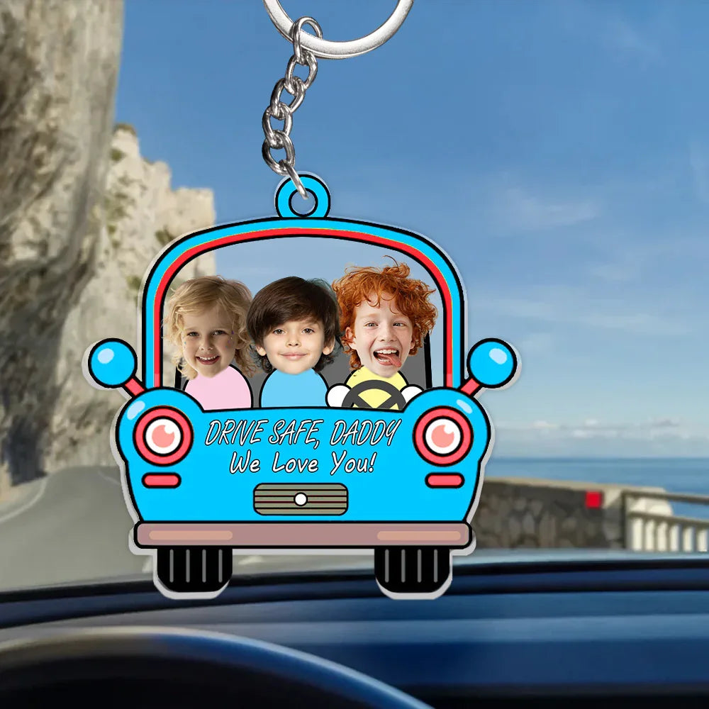 Drive Safe Daddy Handcraft Acrylic Keychain - Histozing