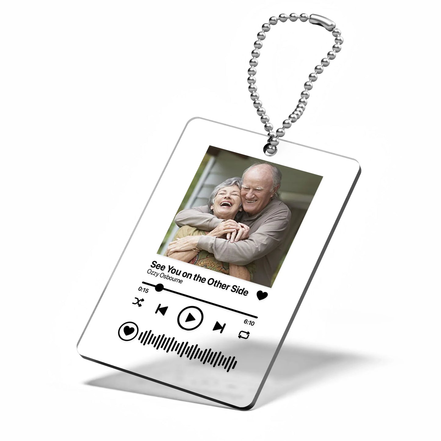 Love Melody Handcraft Acrylic Keychain - Histozing