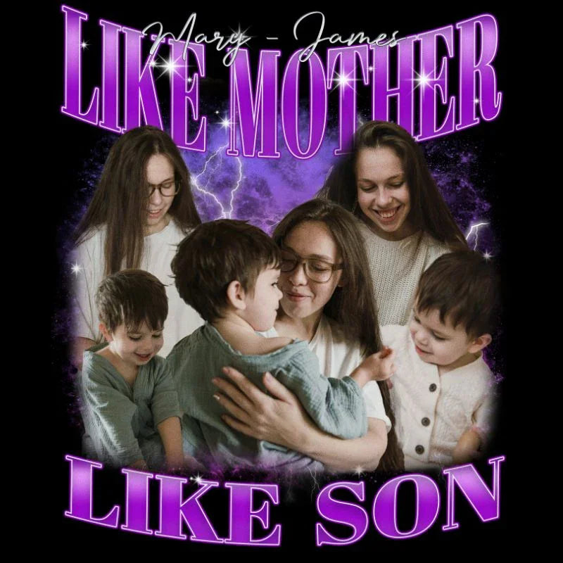 "Like Mother Like Son" Handcraft Tee - Histozing