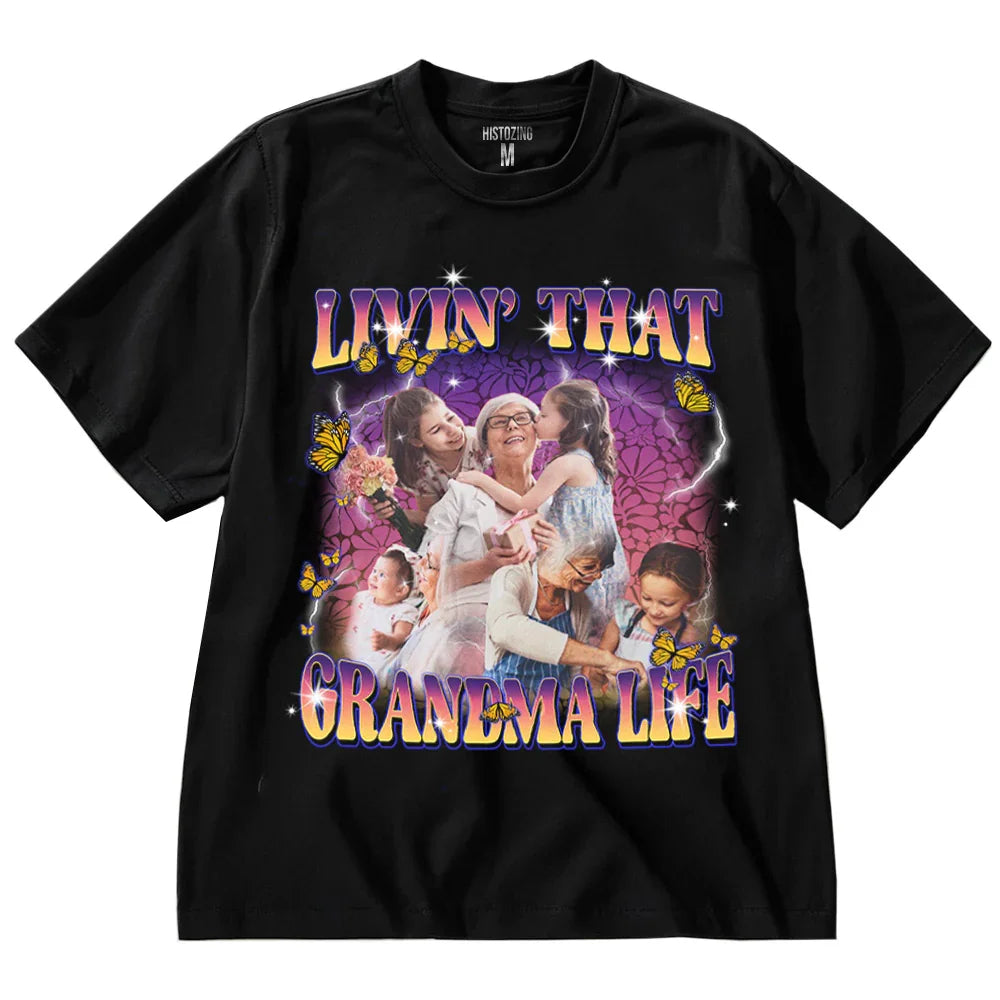 "Livin' that Grandma Life" Handcraft Tee - Histozing
