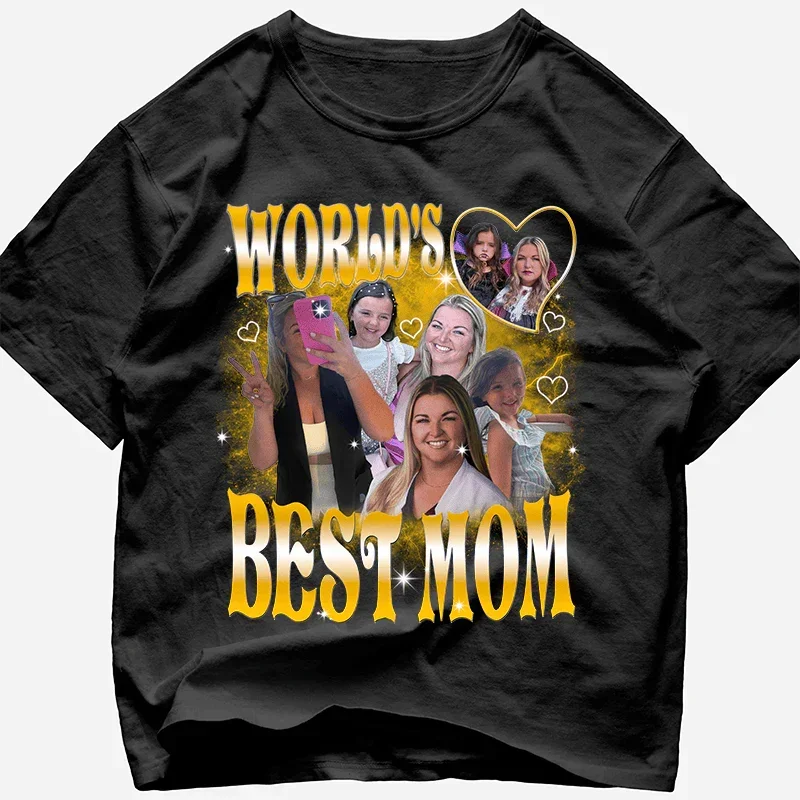 "World Best Mom" Handcraft Tee - Histozing