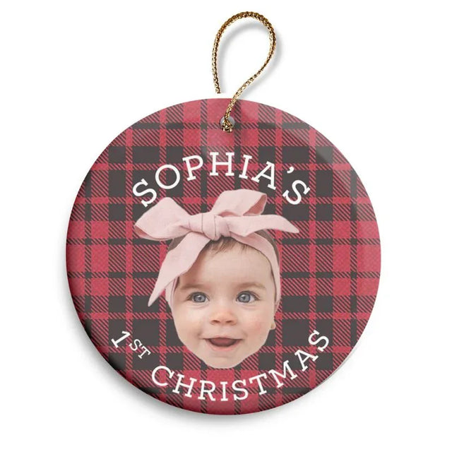 "Christmas Baby" Handcraft Ornament