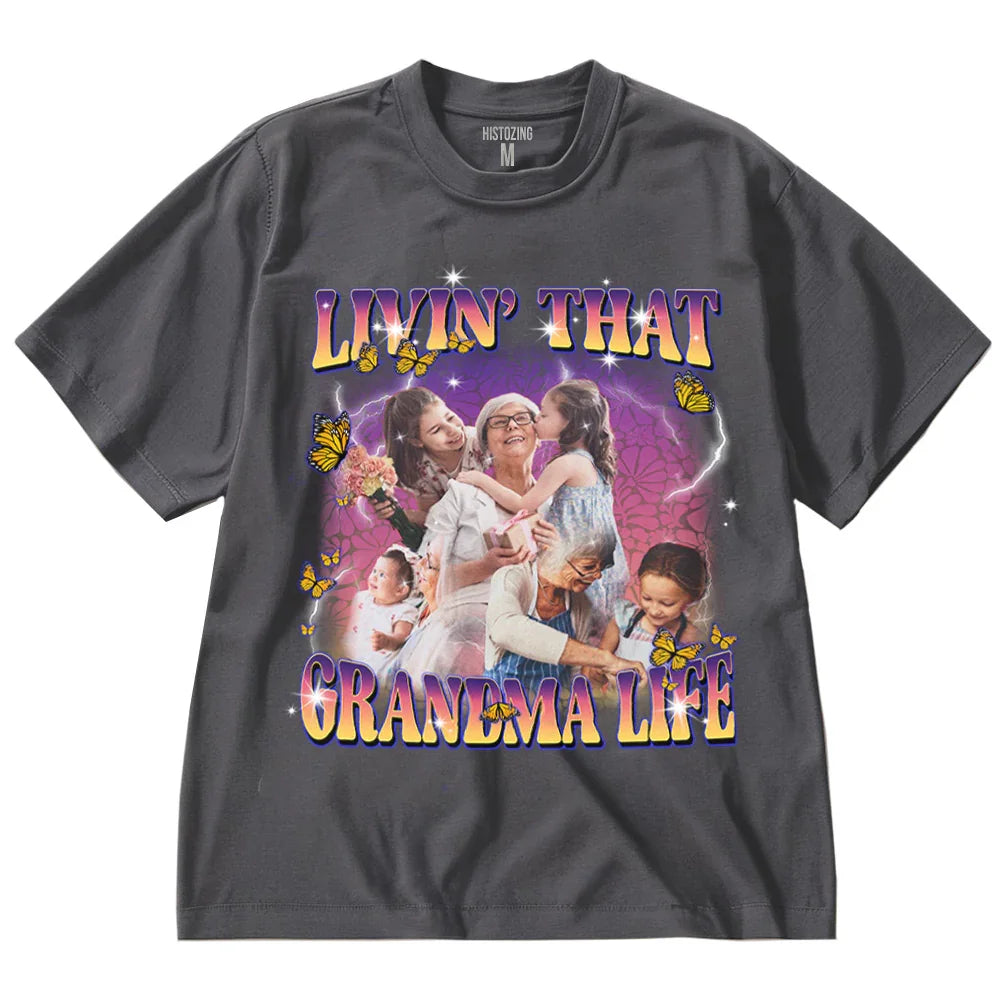 "Livin' that Grandma Life" Handcraft Tee - Histozing