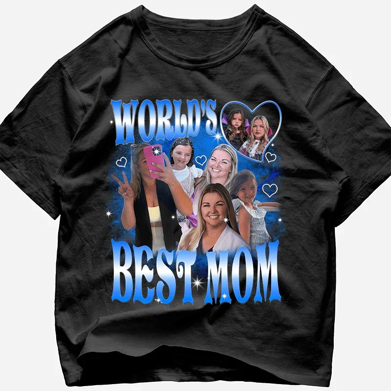 "World Best Mom" Handcraft Tee - Histozing