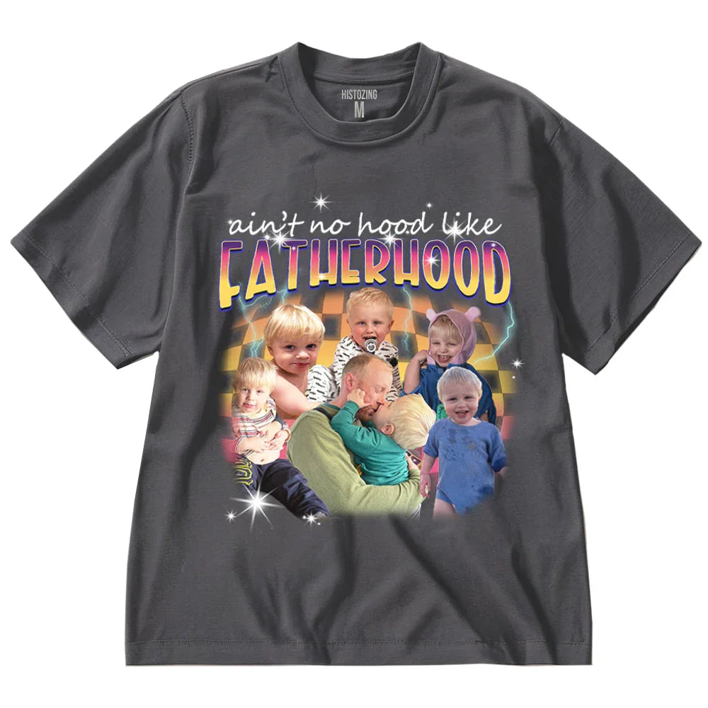 "Fatherhood" Handcraft Tee - Histozing