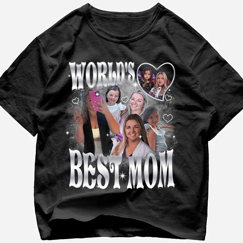 "World Best Mom" Handcraft Tee - Histozing
