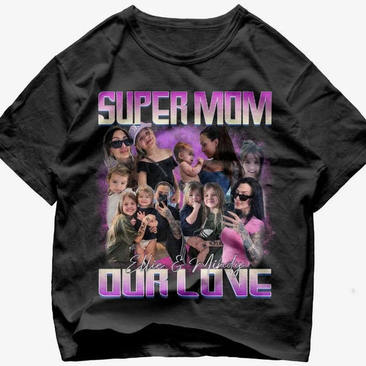 "Super Mom" Handcraft Tee - Histozing