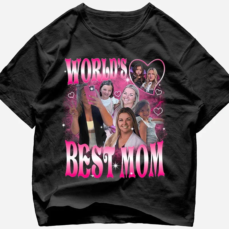 "World Best Mom" Handcraft Tee - Histozing