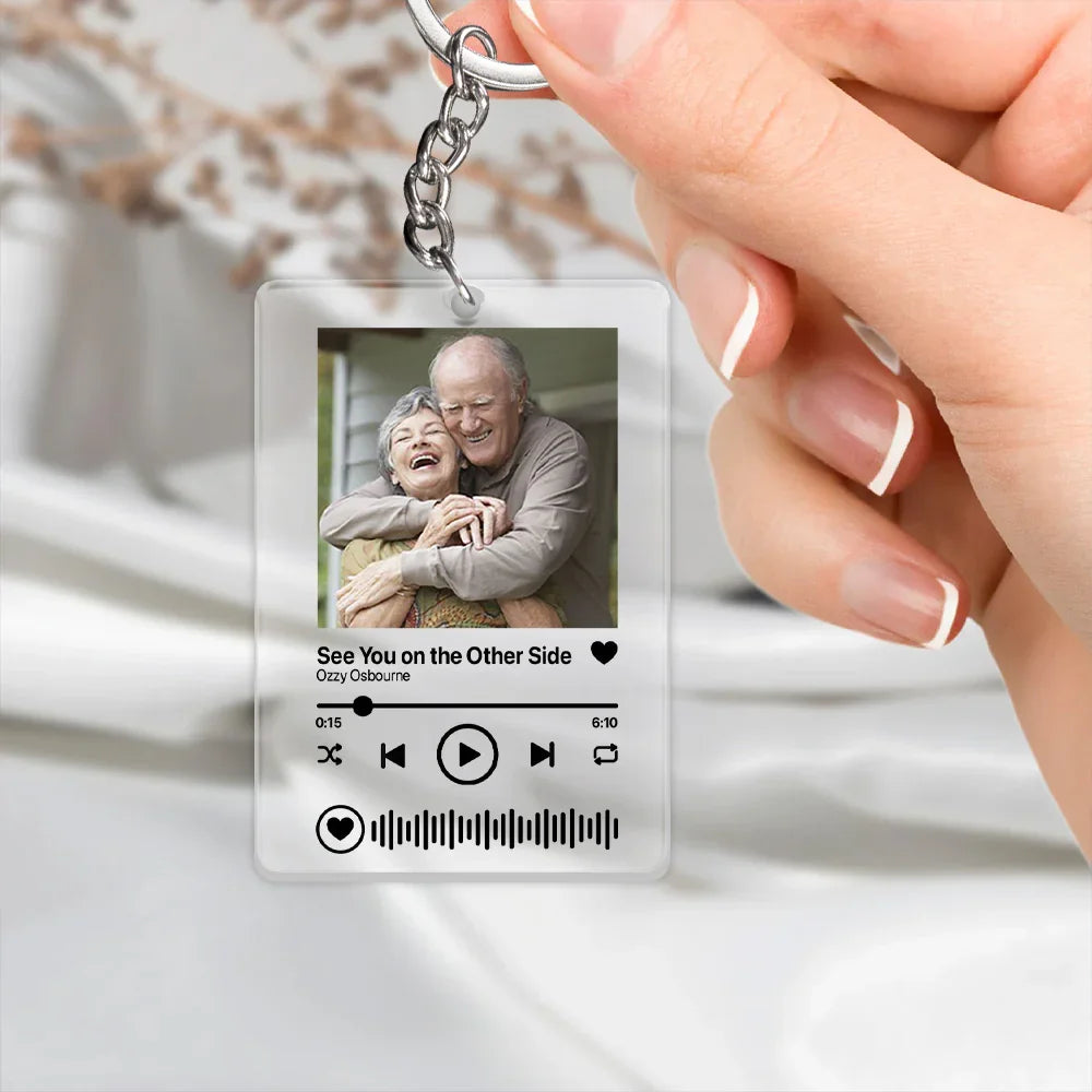 Love Melody Handcraft Acrylic Keychain - Histozing