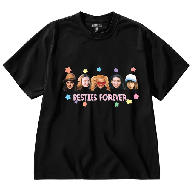 "Best Friend Forever" Handcraft Tee - Histozing