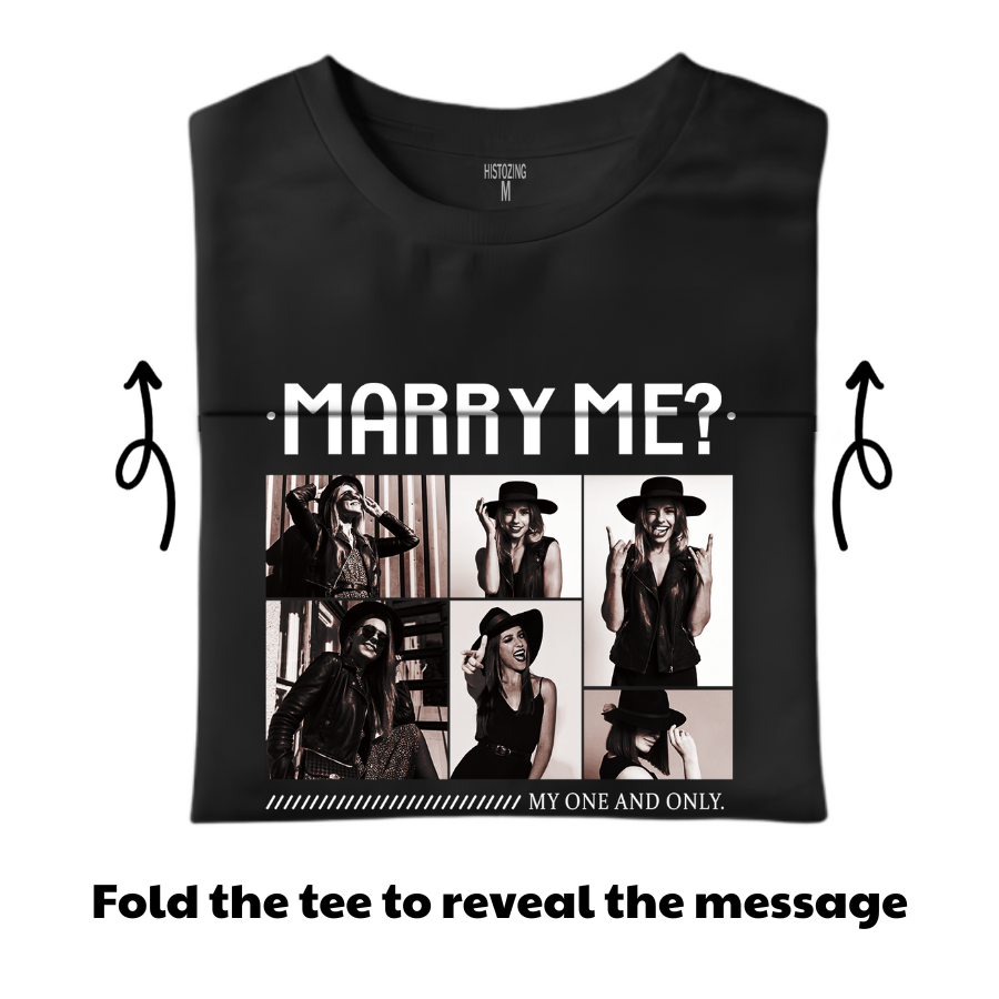 Hidden Message Be Mine Handcraft Tee