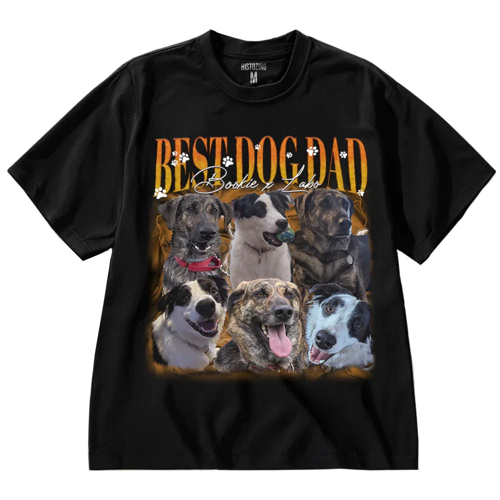 "Dog Dad" Handcraft Tee - Histozing