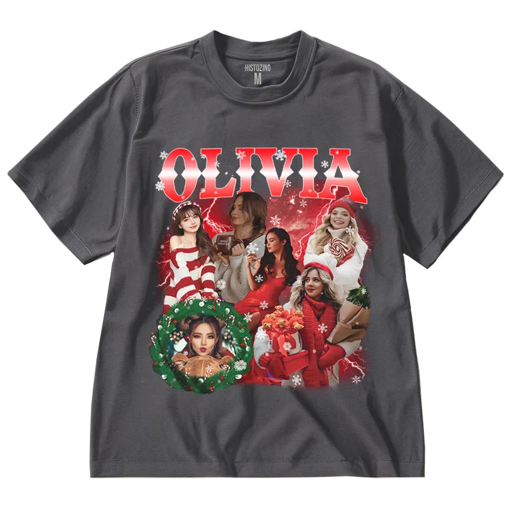 "Festive Charm" Handcraft Tee - Histozing