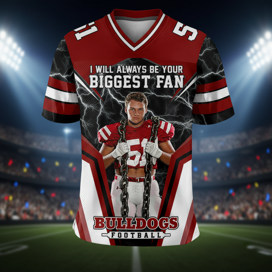 "Brave" Football Jersey