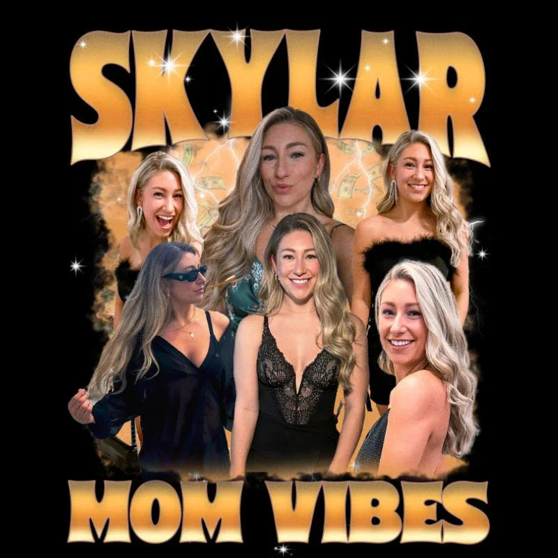 "Mom Vibes" Handcraft Tee - Histozing