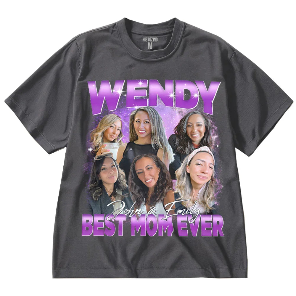 "Best Mom Ever" Handcraft Tee - Histozing