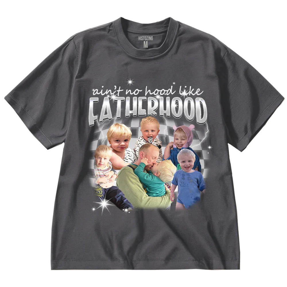 "Fatherhood" Handcraft Tee - Histozing