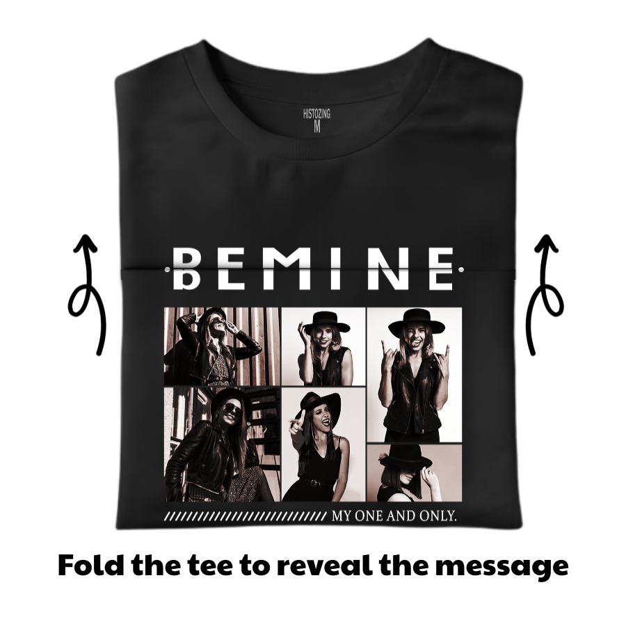 Hidden Message Be Mine Handcraft Tee