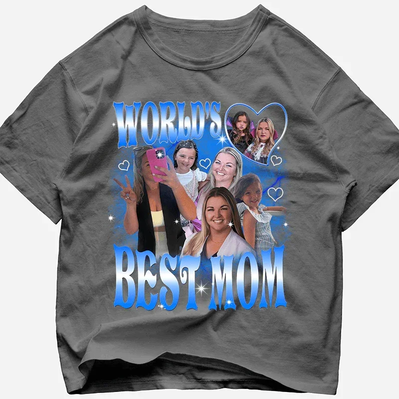 "World Best Mom" Handcraft Tee - Histozing