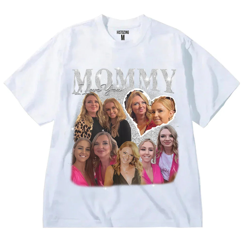 "Mommy I Love you" Handcraft Tee - Histozing