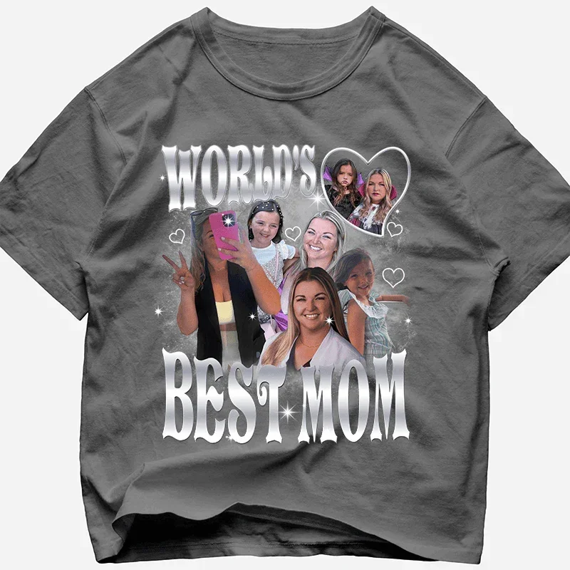 "World Best Mom" Handcraft Tee - Histozing