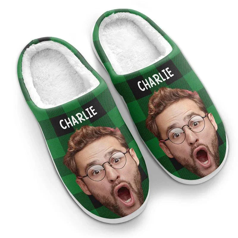 "Happiness Is a Warm Puppy" Handcraft Slippers - Histozing