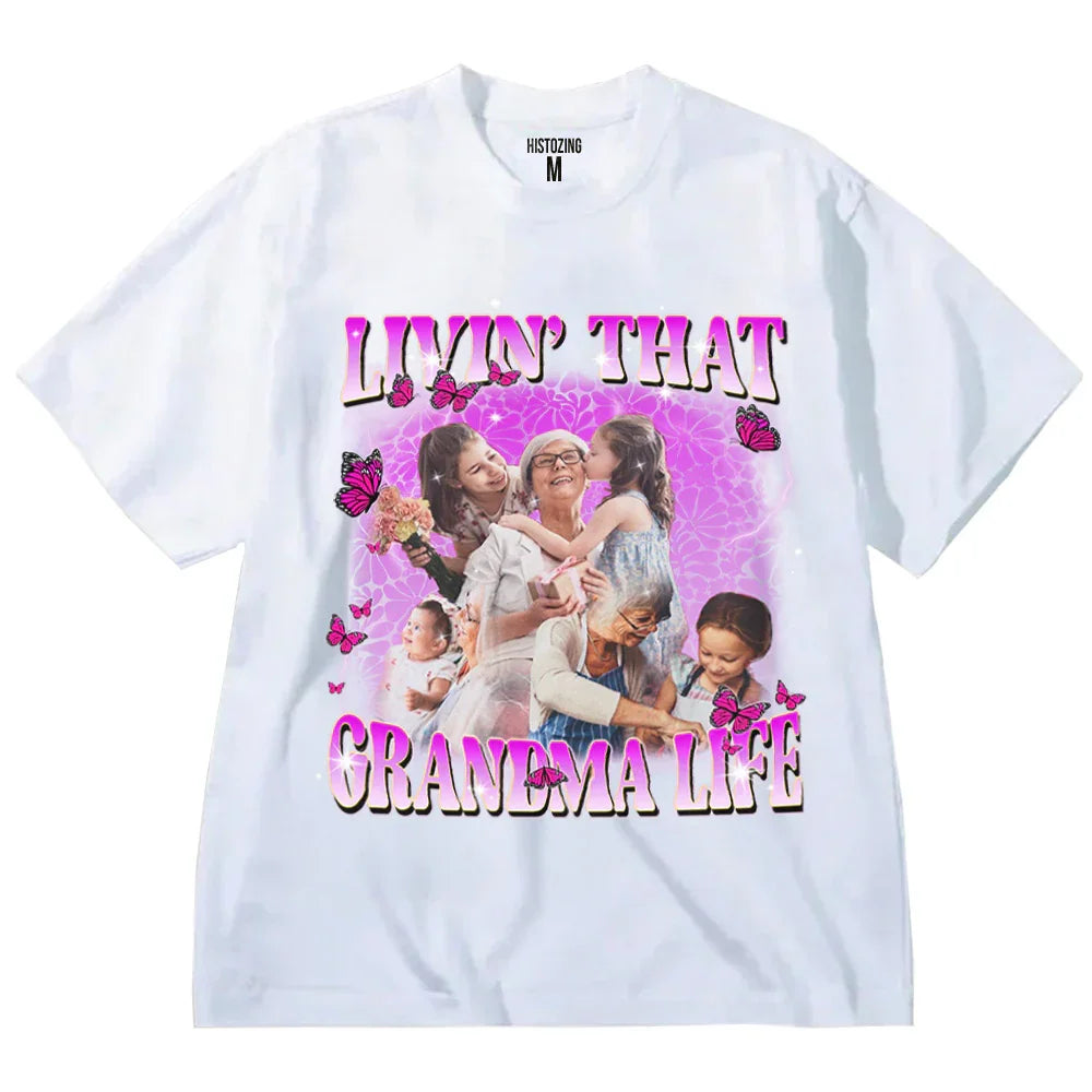"Livin' that Grandma Life" Handcraft Tee - Histozing