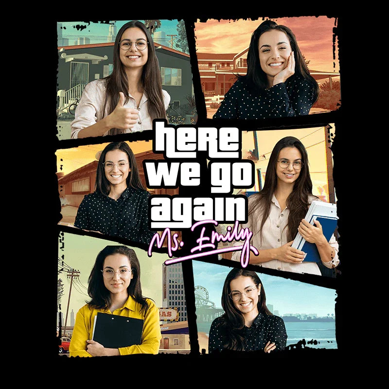 "Here we go again" Handcraft Tee - Histozing