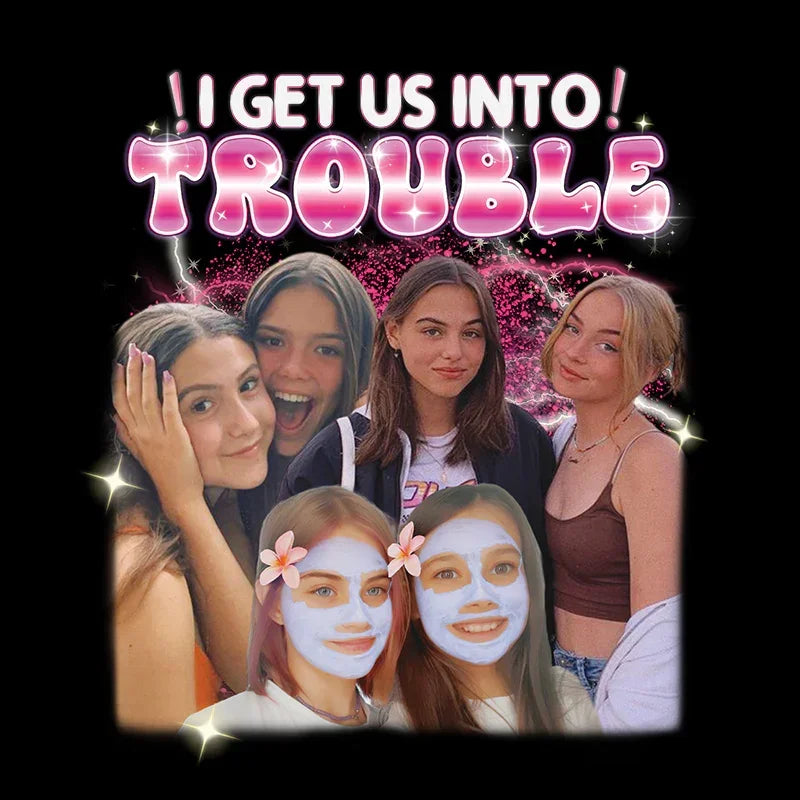 "Trouble" Handcraft Tee - Histozing