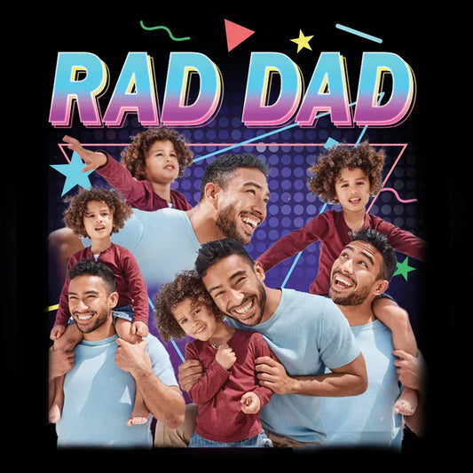 "Rad Dad" Handcraft Tee - Histozing