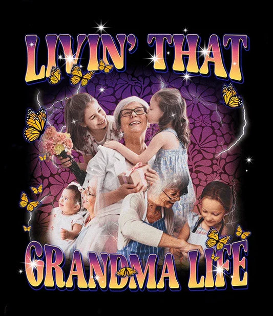 "Livin' that Grandma Life" Handcraft Tee - Histozing
