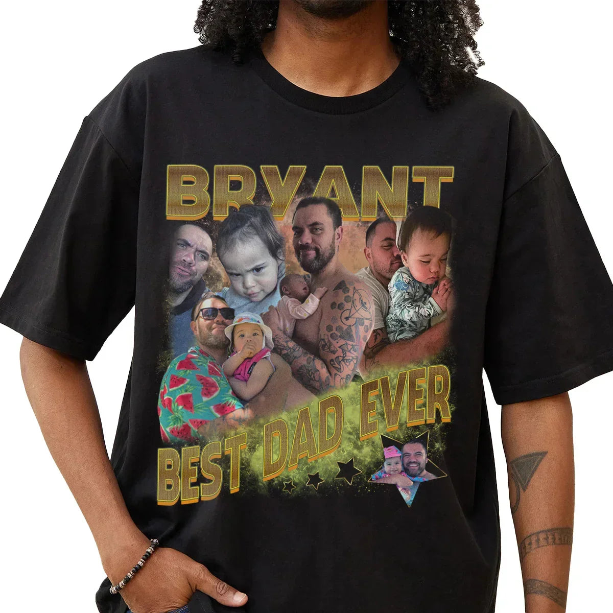 "Best Dad Ever" Handcraft Tee - Histozing