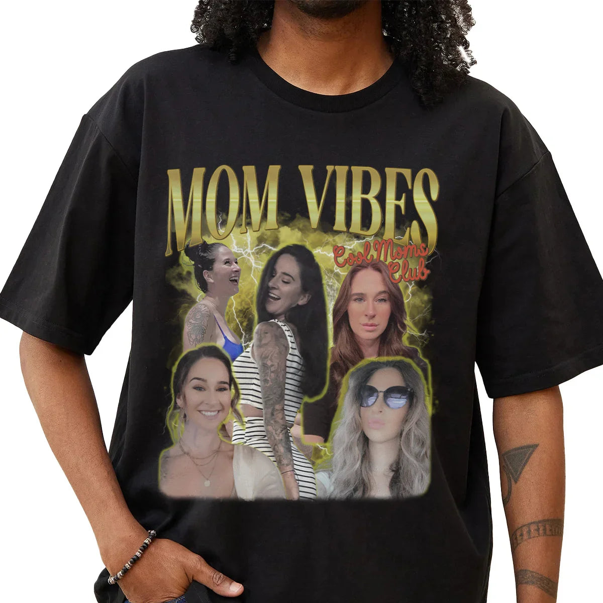 "Cool Mom Club" Handcraft Tee - Histozing