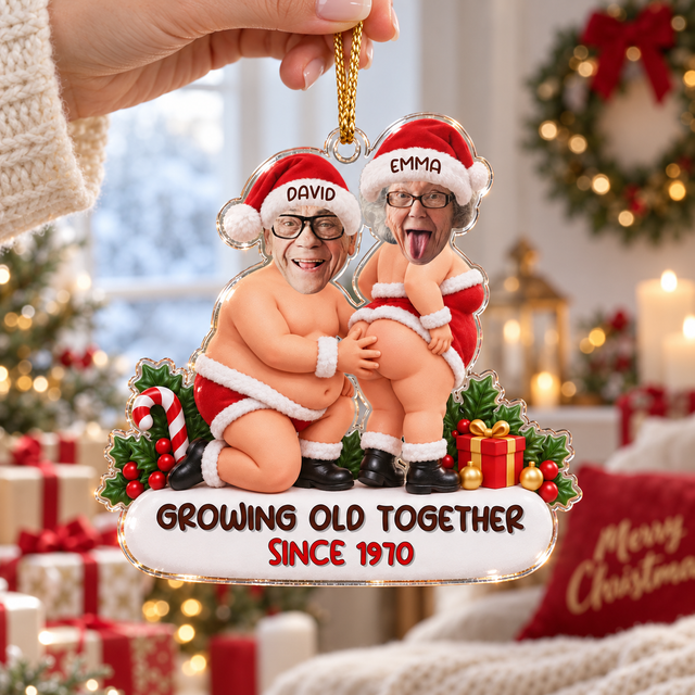 Grow Old Together Handcraft Ornament