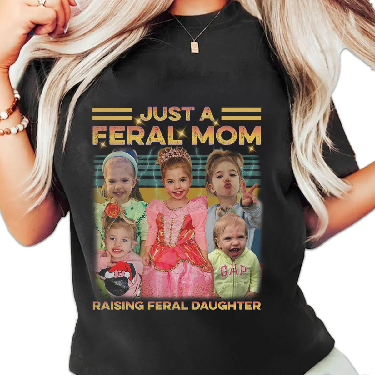 "Feral Mom" Handcraft Tee - Histozing