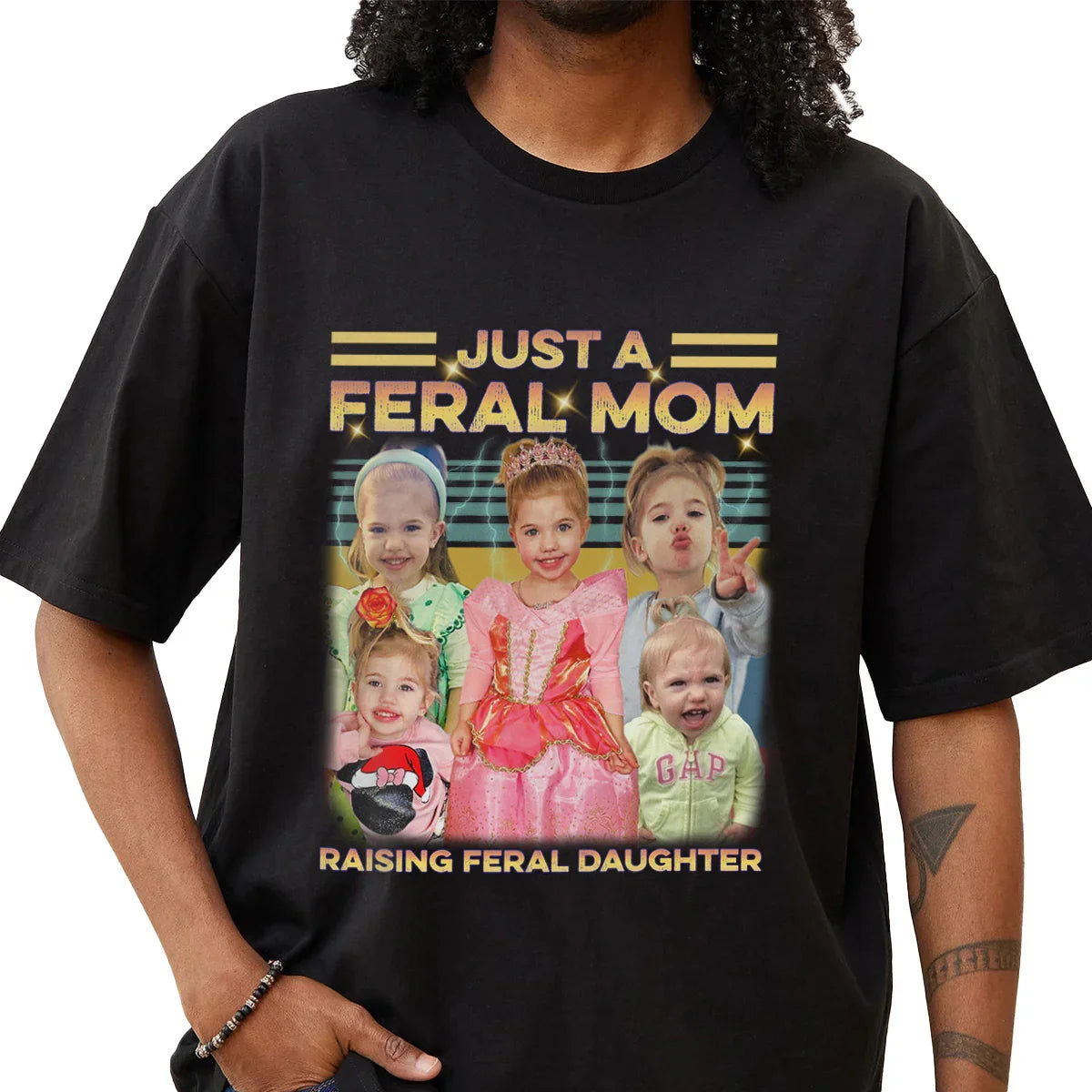 "Feral Mom" Handcraft Tee - Histozing