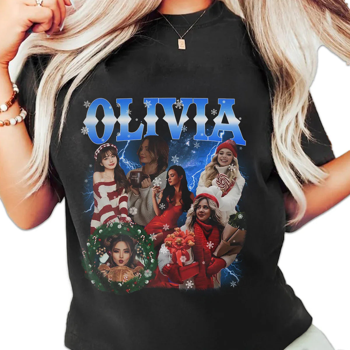 "Festive Charm" Handcraft Tee - Histozing