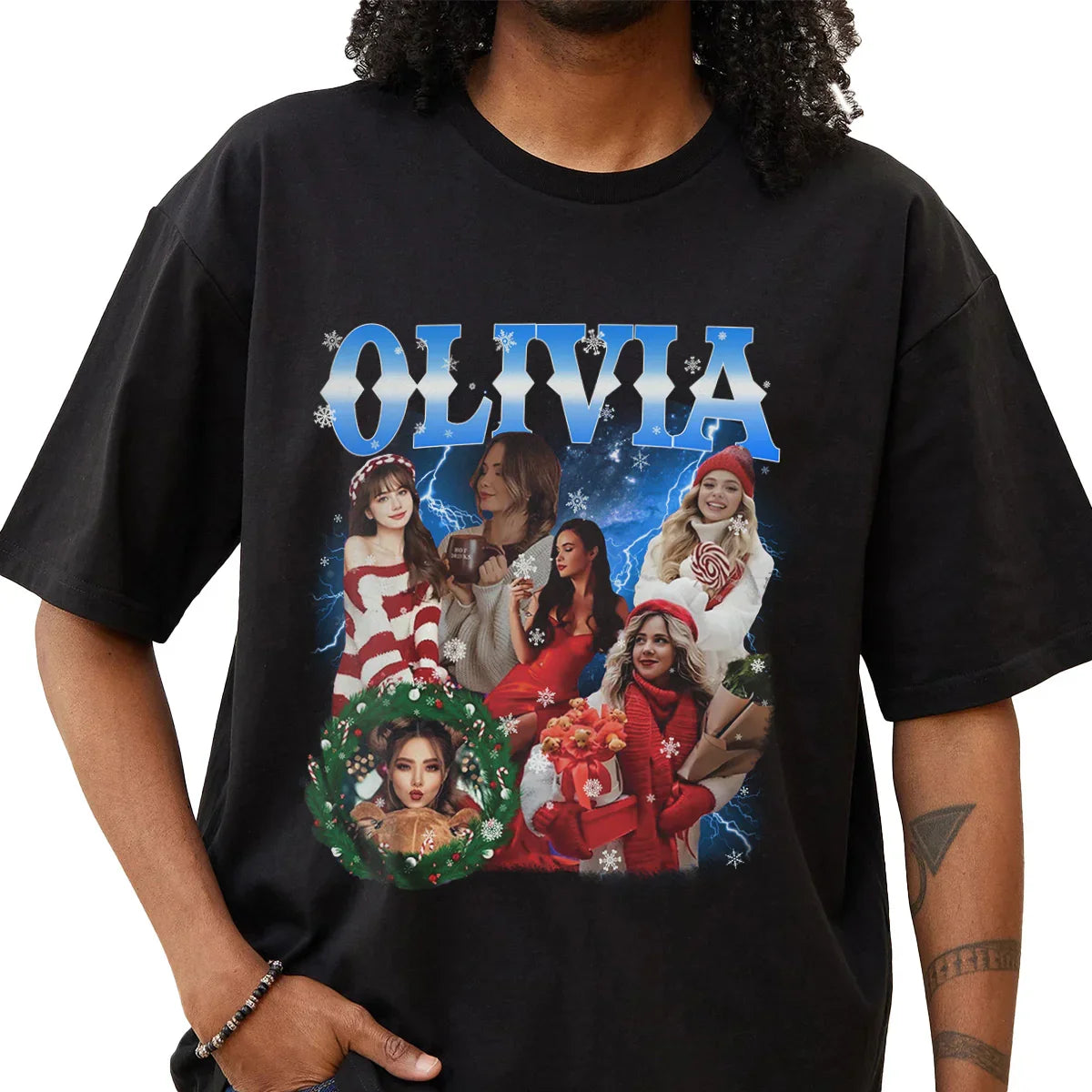 "Festive Charm" Handcraft Tee - Histozing