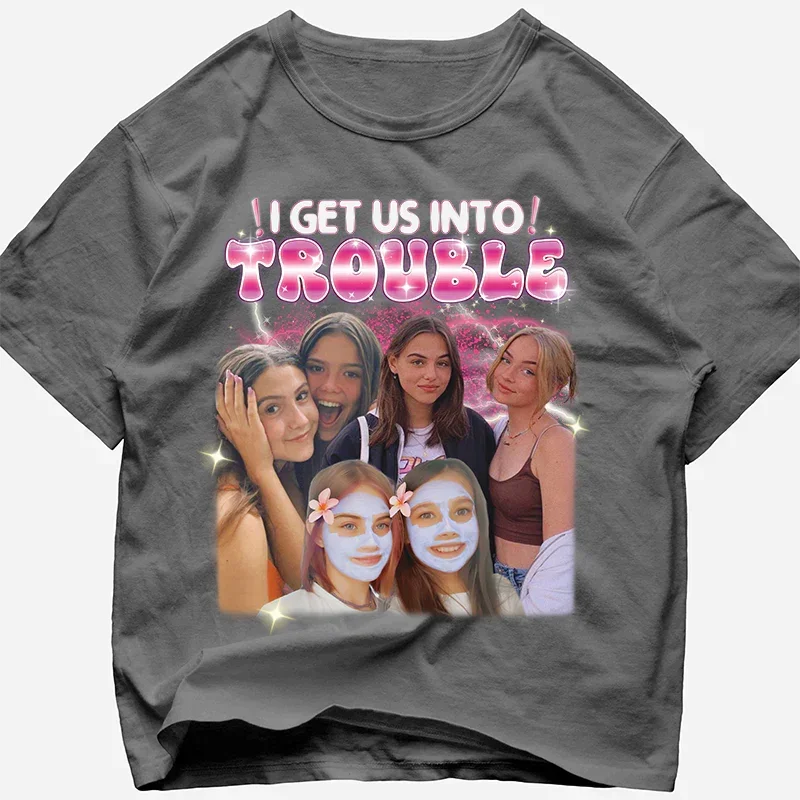 "Trouble" Handcraft Tee - Histozing