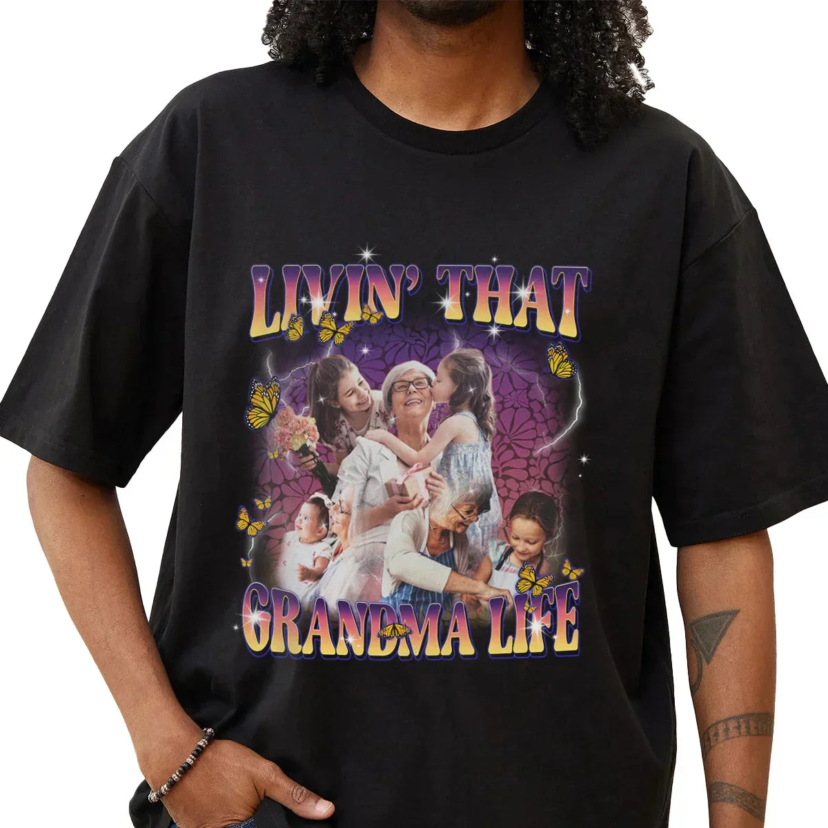 "Livin' that Grandma Life" Handcraft Tee - Histozing
