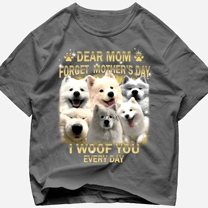 "We woof you" Handcraft Tee - Histozing