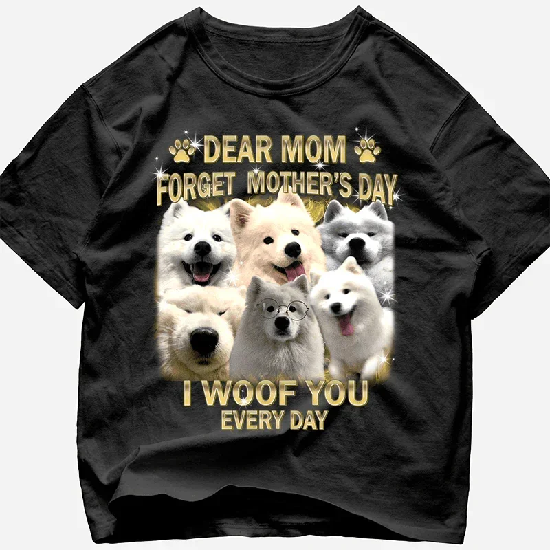 "We woof you" Handcraft Tee - Histozing