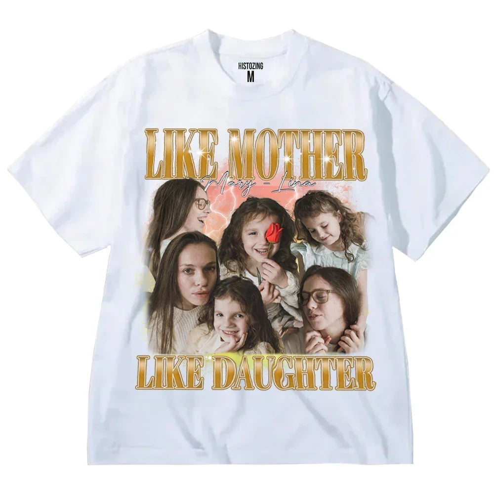 "Like Mother Like Daughter" Handcraft Tee - Histozing